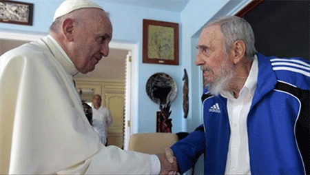 El Papa Francisco se reunió con Fidel Castro El Papa se reúne en La Habana con los hermanos Castro por separado